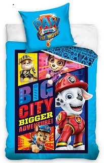     2  Paw Patrol The Movie Big City - 140 x 200 cm,     - 