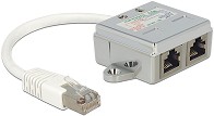  RJ-45 male  2 x RJ-45 female DeLock - 15 cm - 