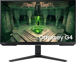  Samsung Odyssey G4 27BG400 - 27", IPS, 240 Hz, 16:9, 1920 x 1080, 2 x HDMI, 1 ms, DisplayPort, NVIDIA G-Sync, AMD FreeSync Premium Pro - 