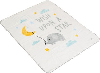   Cangaroo Softy Wish Upon a Star - 110 x 140 cm - 