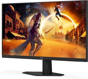  AOC 27G4XE - 27", IPS, 16:9, 180 Hz, 1920 x 1080, 0.5 ms, HDMI, DisplayPort, NVIDIA G-Sync, Adaptive-Sync - 