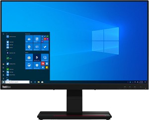  Lenovo ThinkVision T24t-20 - 23.8", IPS, 60 Hz, 16:9, 1920 x 1080, 4 ms, DisplayPort, HDMI, USB-C - 