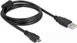  USB-A male  USB Micro-B male DeLock - 1 m - 