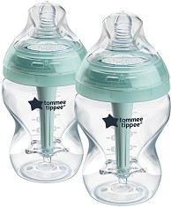     Tommee Tippee - 2  x 260 ml,   Advanced Anti-Colic Plus, 0+  - 