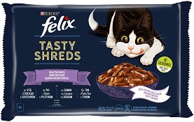    Felix Tasty Shreds - 4 x 80 g,  , ,      ,   1  - 