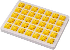  Keychron Gateron Cap Golden Yellow - 35     - 