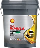   Shell R6 LME 5W-30 - 20  209 l   Rimula - 