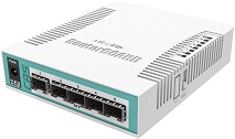  MikroTik CRS106-1C-5S - 1 x Ethernet, 5 x SFP  - 