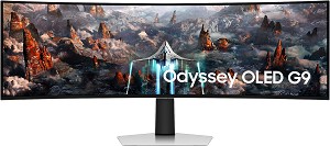  Samsung Odyssey G9 LS49CG934 - 49", OLED, 240 Hz, 32:9, 5120 x 1440, 0.03 ms, HDMI, Micro HDMI, DisplayPort, DisplayHDR 400, HDR10+, VESA Adaptive-Sync, AMD FreeSync Premium Pro - 