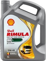   Shell R4 L 15W-40 - 5 - 209 l   Rimula - 