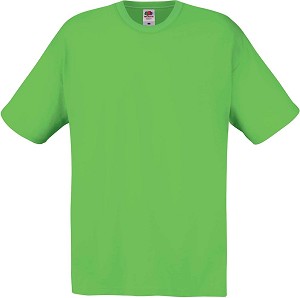   Fruit of the Loom - Lime - 100% ,   Original - 