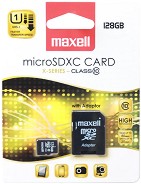 Micro SDXC   128 GB Maxell - Class 10, U1,  SD  - 