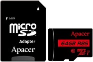 Micro SDXC   64 GB Apacer - Class 10, U1  SD  - 