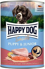       Happy Dog Puppy & Junior - 200  400 g,  ,   ,   Sensible,  8   18  - 