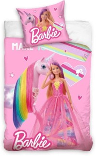     2  Sonne Barbie and Unicorn - 140 x 200 cm,   Barbie - 