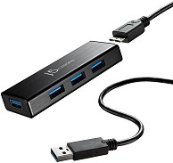 USB-A  j5create - 4  (4 x USB-A 3.0) - 