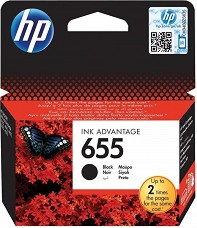      HP 655 Black - 550  - 