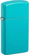   Zippo Flat Turquoise -   Slim - 