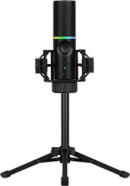   Streamplify MIC RGB TRIPOD - 100 Hz - 18 kHz,  , LED , USB, 1.8 m  - 