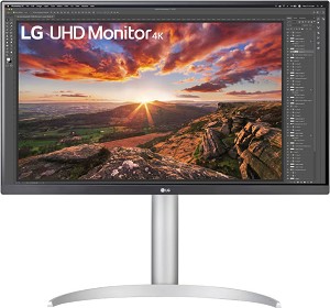  LG 27UP850K-W - 27", IPS, 60 Hz, 16:9, 3840 x 2160, 5 ms, 2 x HDMI, DisplayPort, USB-C - 