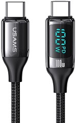  USB-C male  USB-C male Usams U78 - 2  3 m       - 