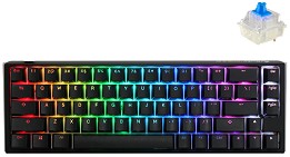    Ducky One 3 SF Classic - 65%,  USB  1.8 m, ANSI Layout, Hot-Swap, Cherry MX Blue RGB - 