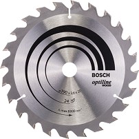     Bosch - ∅ 190 / 20 / 1.6 mm  24    Optiline Wood - 