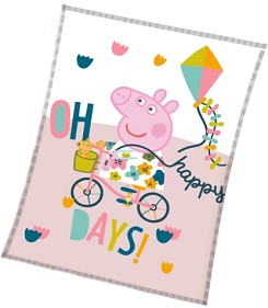   Sonne Peppa Pig Oh Happy Days - 130 x 170 cm,     - 