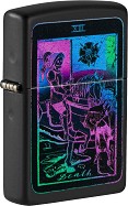   Zippo Tarot Card Design -   Black Light - 