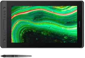    Huion Kamvas Pro 16 Premium - 15.6" Full HD (1920 x 1080), 5080 lpi, 34.4 x 19.3 cm - 