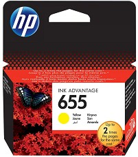      HP 655 Yellow - 600  - 