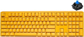    Ducky One 3 Yellow - Full Size,  USB  1.8 m, ANSI Layout, Cherry MX Blue - 