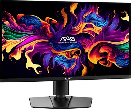  MSI MAG 271QPX - 26.5", QD-OLED, 360 Hz, 16:9, 2560 x 1440, 0.03 ms, HDMI, DisplayPort, USB-C, AMD FreeSync - 