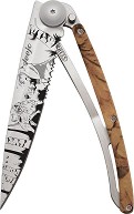   Deejo Serrated Hunting Day -   Brown Camo - 