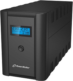    PowerWalker VI 2200 SHL - 2200 VA, 1200 W, 2 x CEE 7/3, 2 x IEC C13 , USB, Line Interactive - 