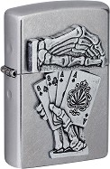   Zippo Dead Mans Hand Emblem Design - 